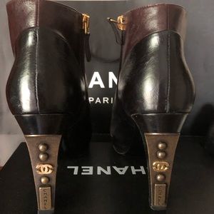 Chanel Platform Booties